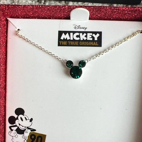 Mickey Mouse Green Jewelry Set - Picture 2 of 5
